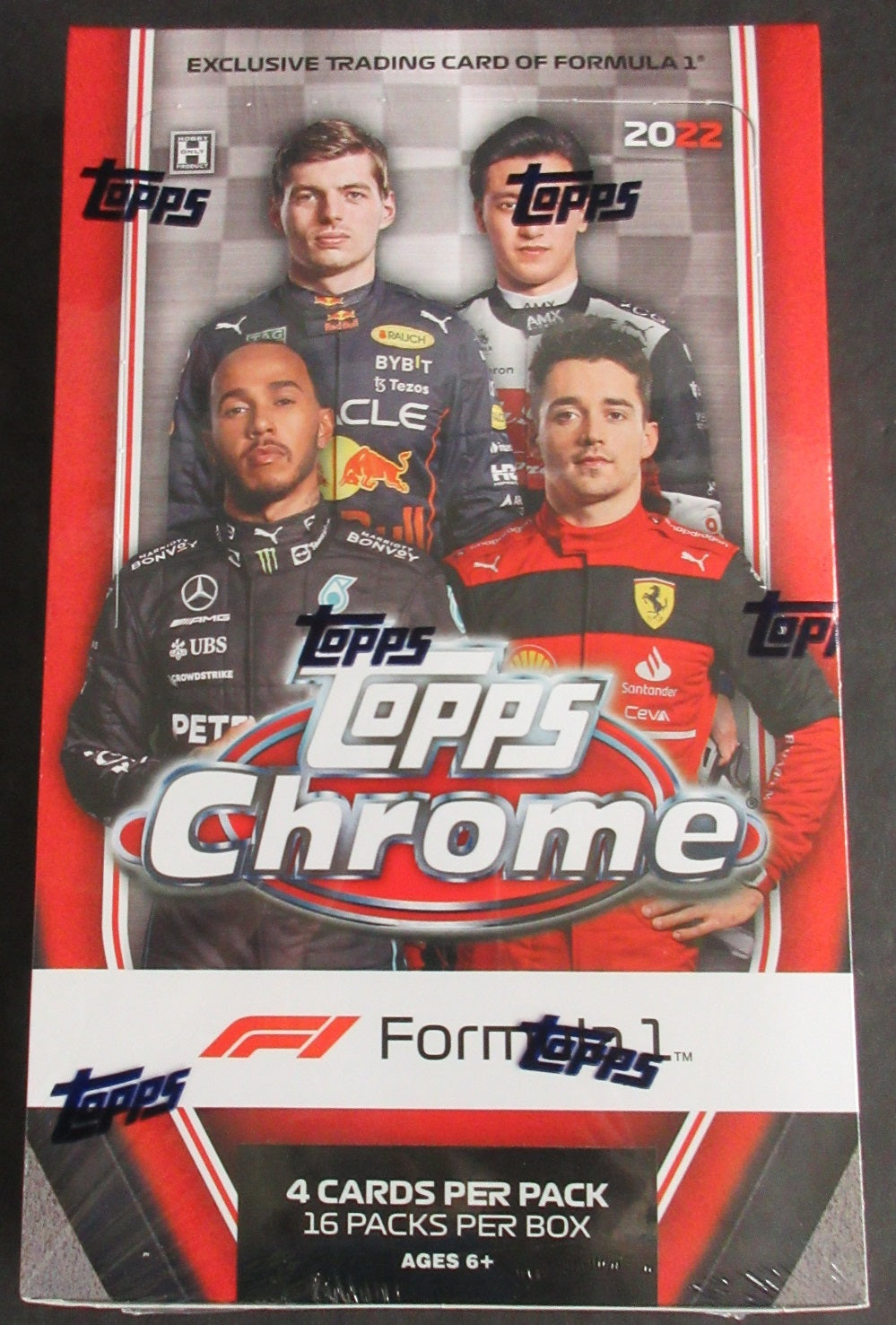 Topps Chrome F1 2022 Hobby Lite Box