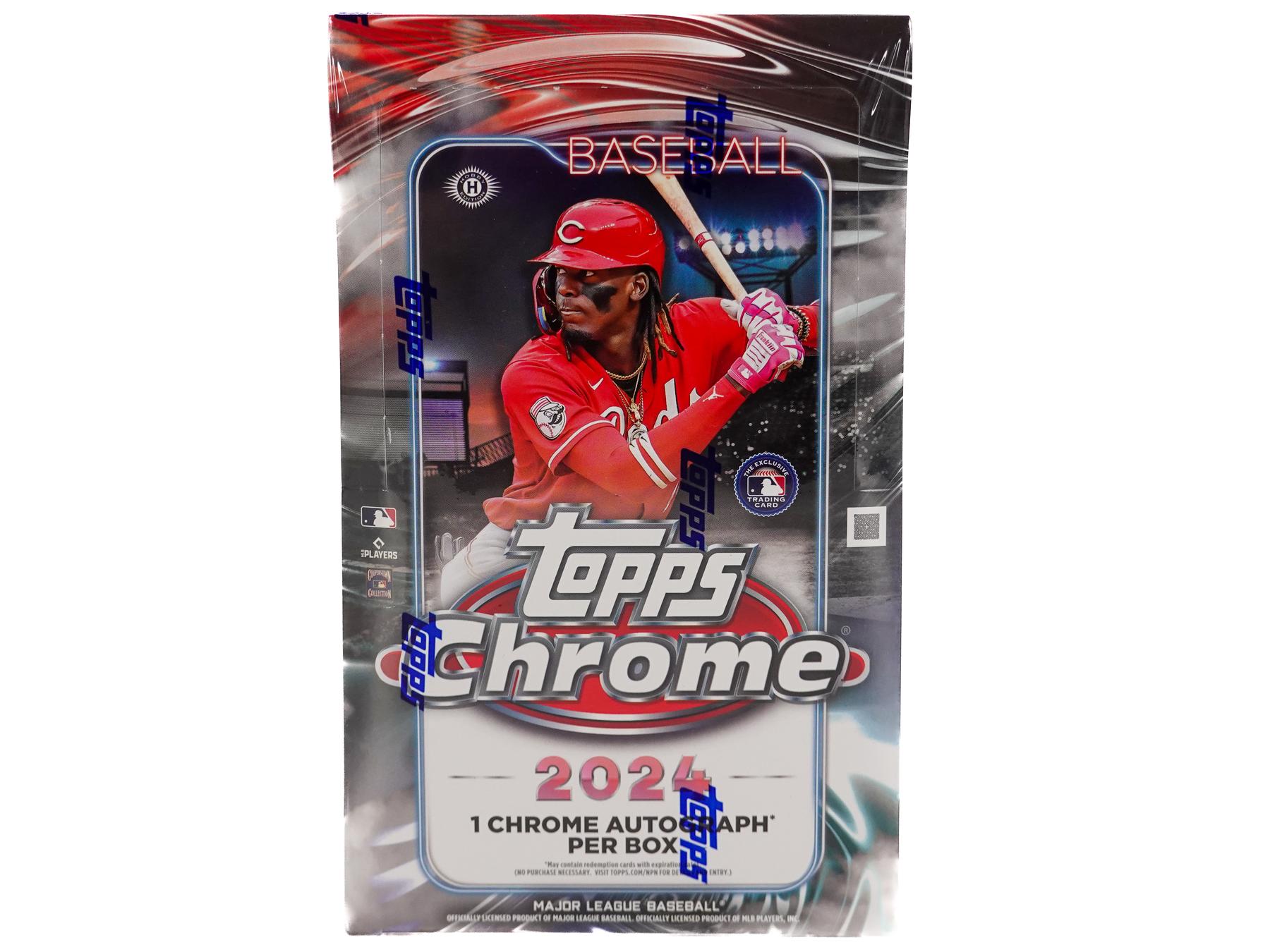 Topps Chrome Baseball 2024 Hobby Box
