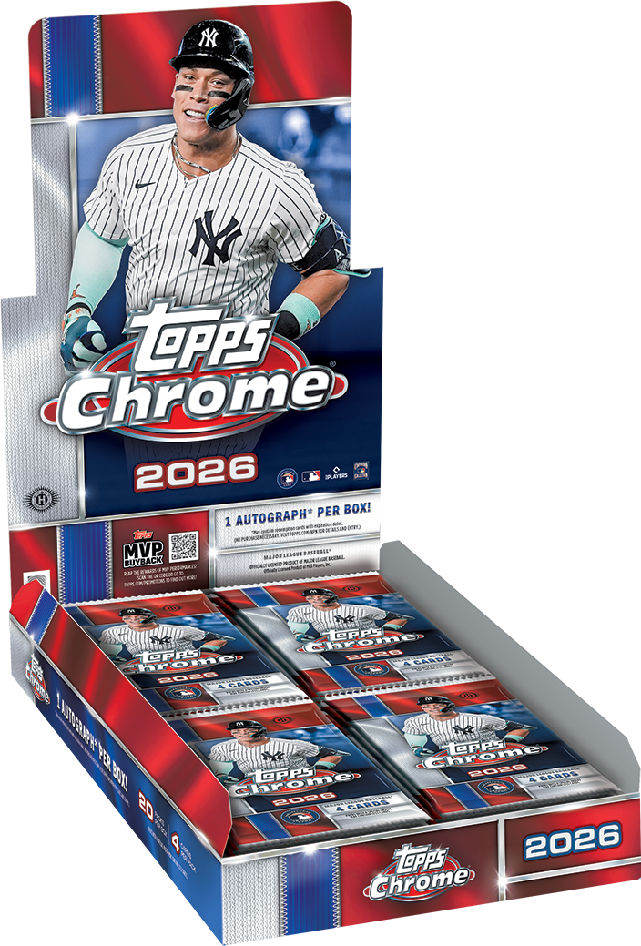 Topps Chrome MLB 2026 Hobby Box