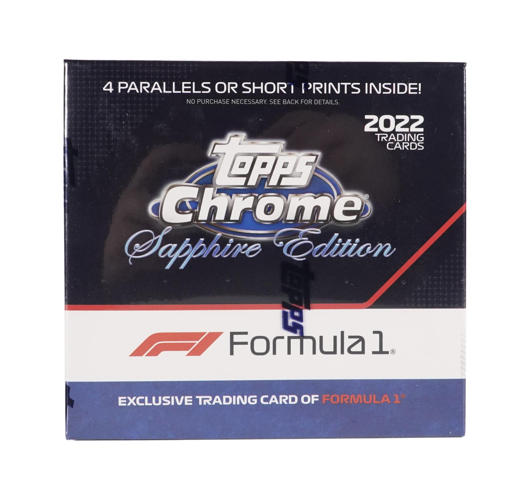 Topps Chrome Sapphire F1 2022 Box
