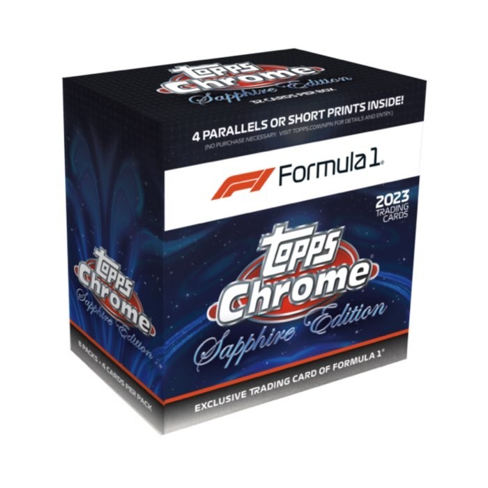 Topps Chrome Sapphire F1 2023 Box
