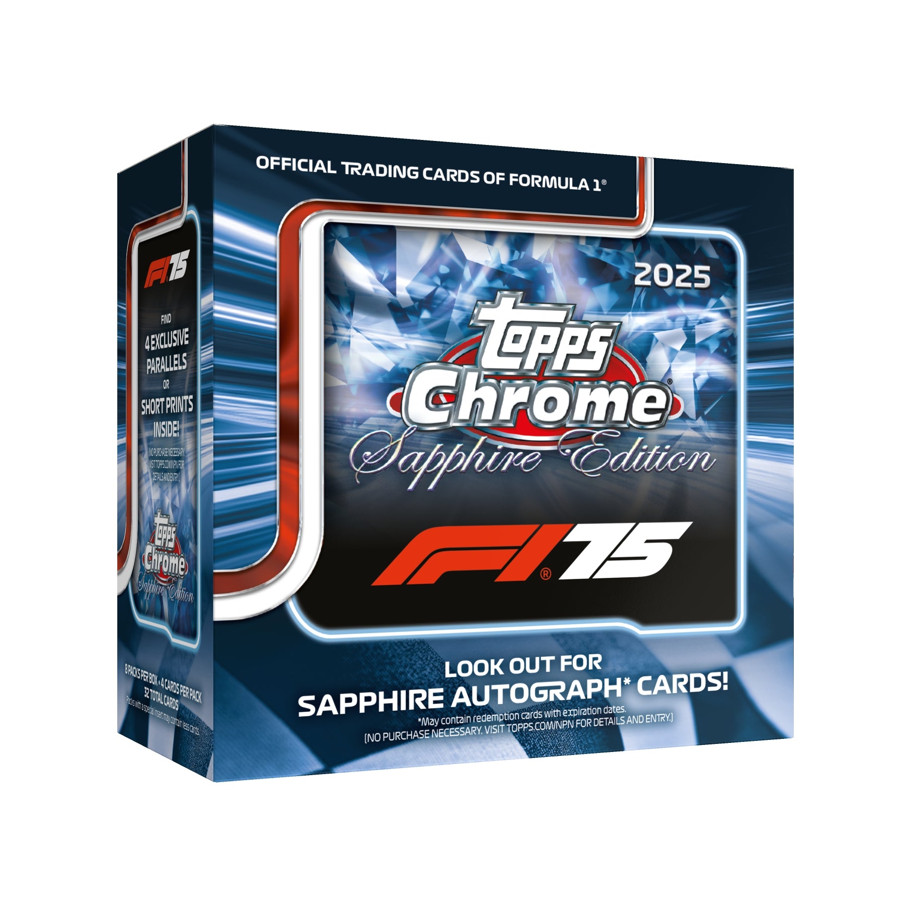 Topps Chrome Sapphire F1 2025