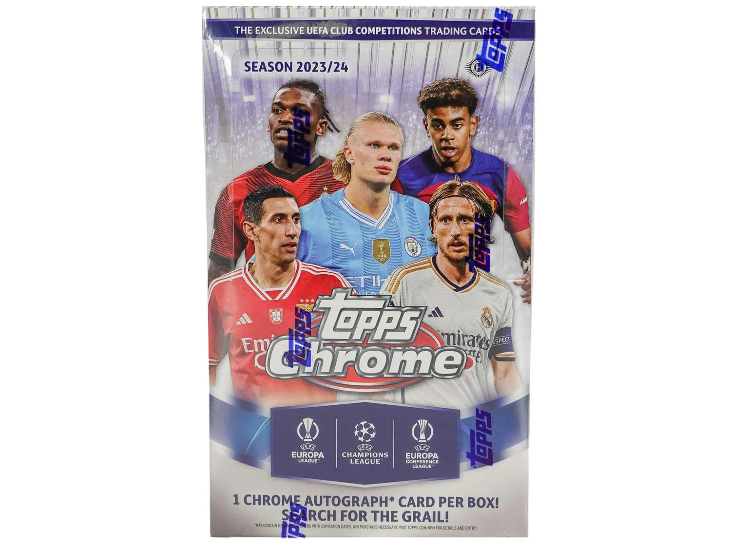 Topps Chrome UEFA Club Competitions 2023/24 Hobby Box