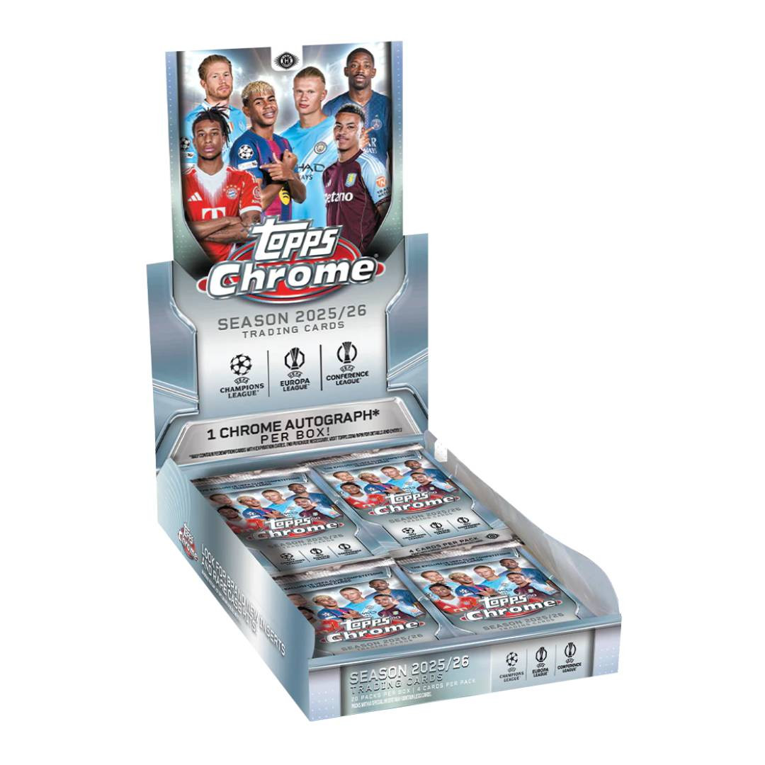 Topps Chrome UEFA Club Competitions 2025/26 Hobby Box