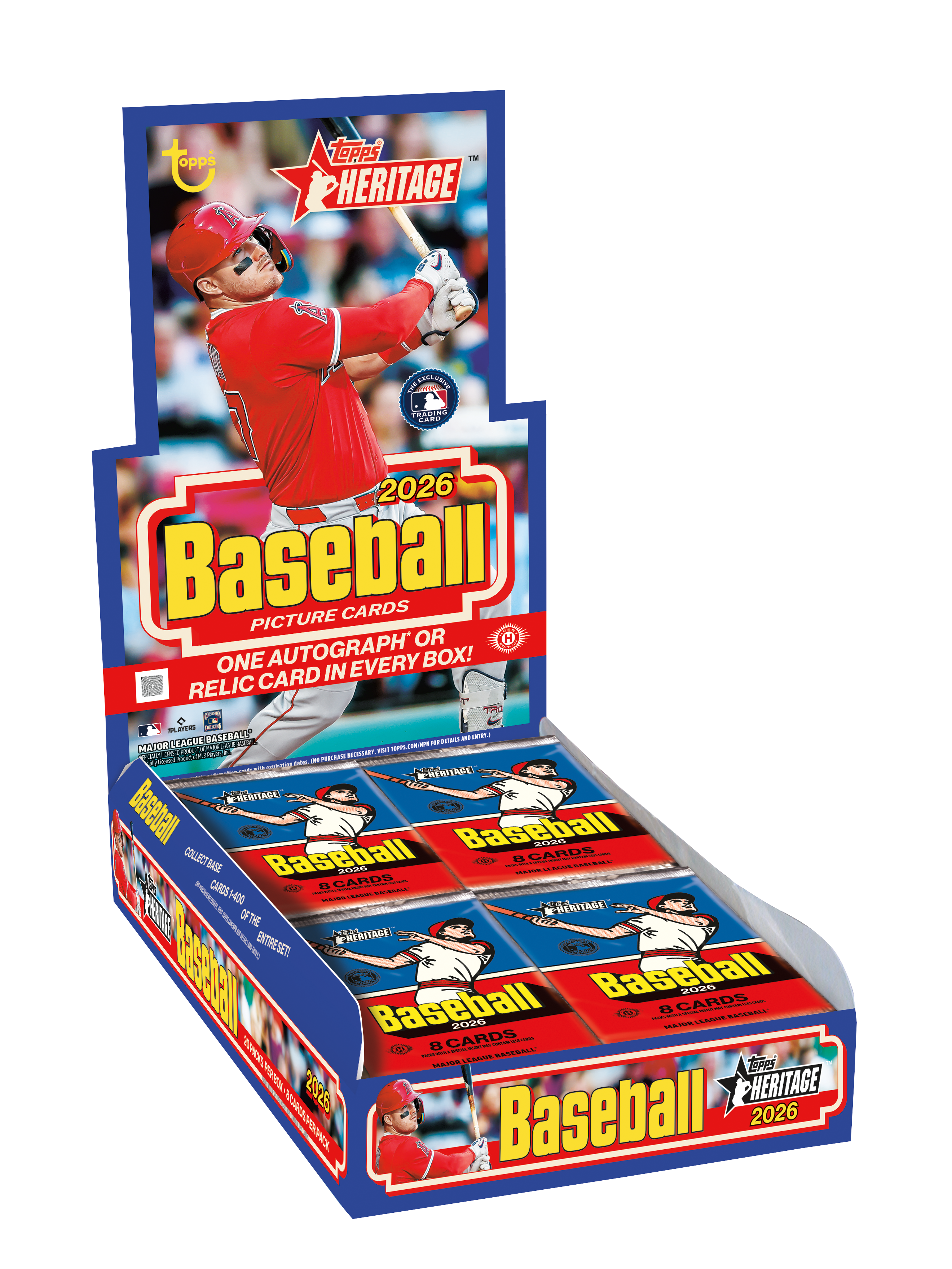 Topps Heritage Baseball 2026 Hobby Box