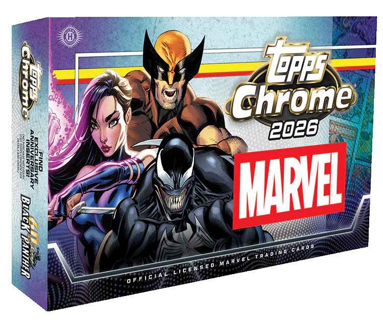 2026 Topps Chrome Marvel Comics Hobby Box