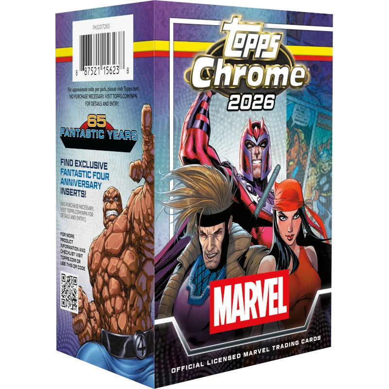 2026 Topps Chrome Marvel Comics Value Box
