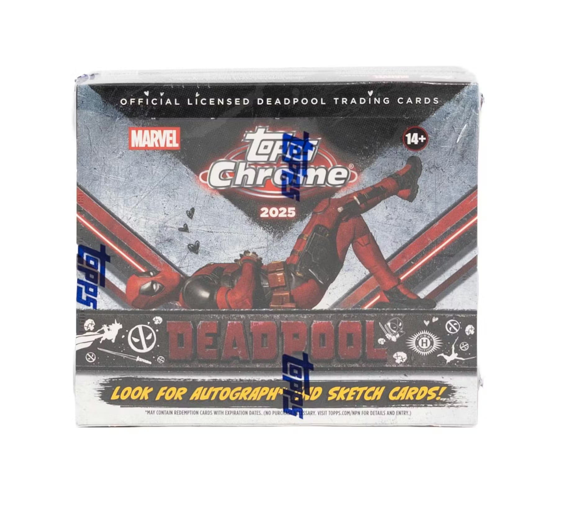2025 Topps Chrome Marvel Deadpool Hobby Box