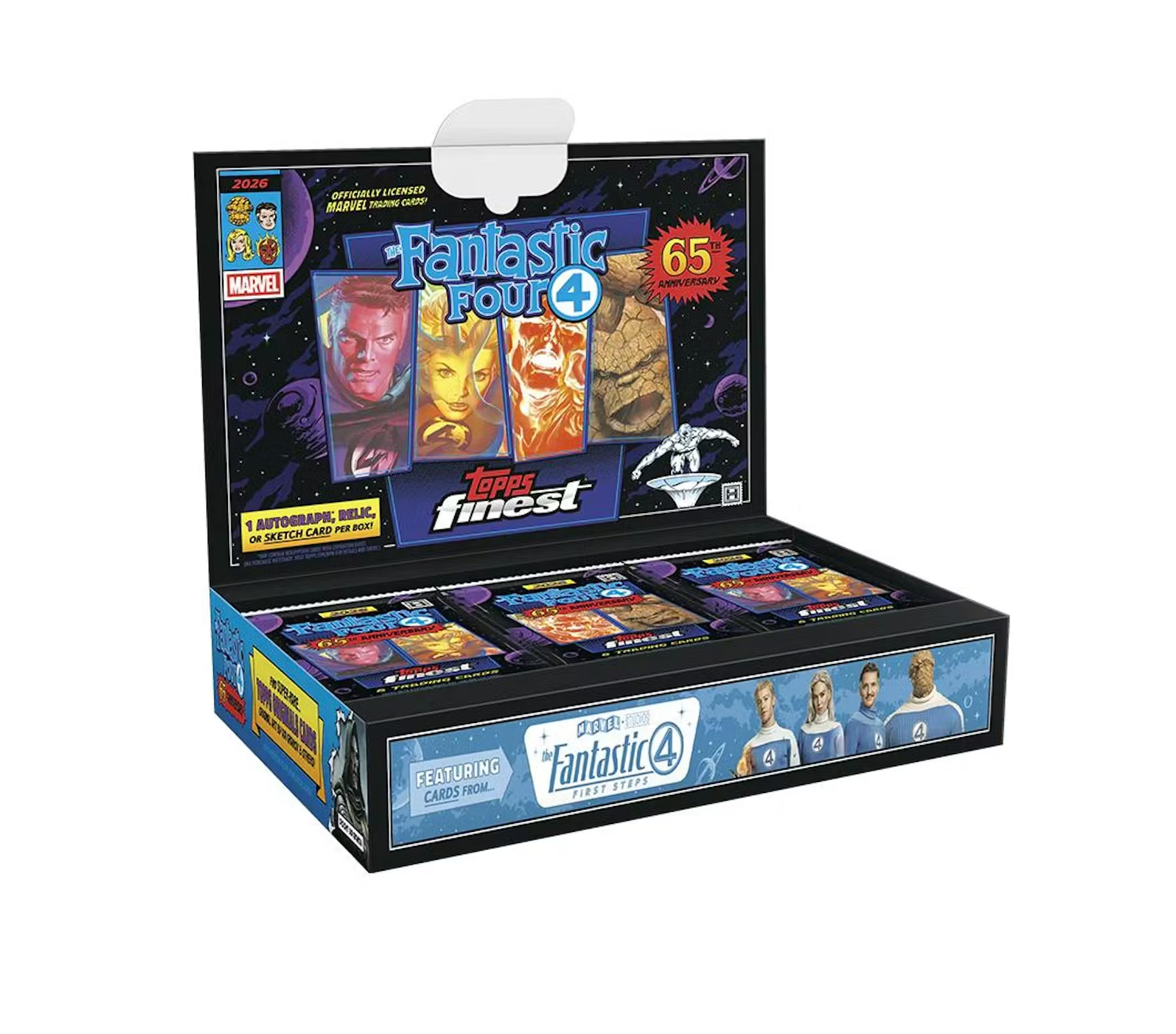 2026 Topps Finest Marvel Fantastic Four Hobby Box