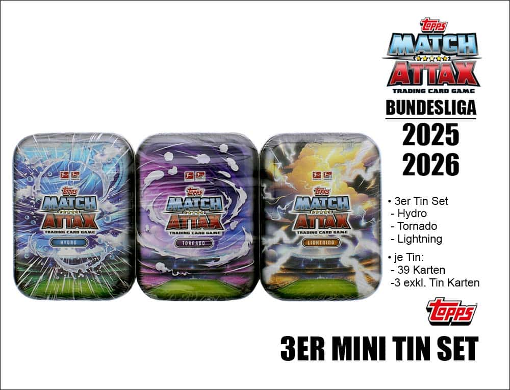 Topps Match Attax Bundesliga 2025/26 Mini Tin