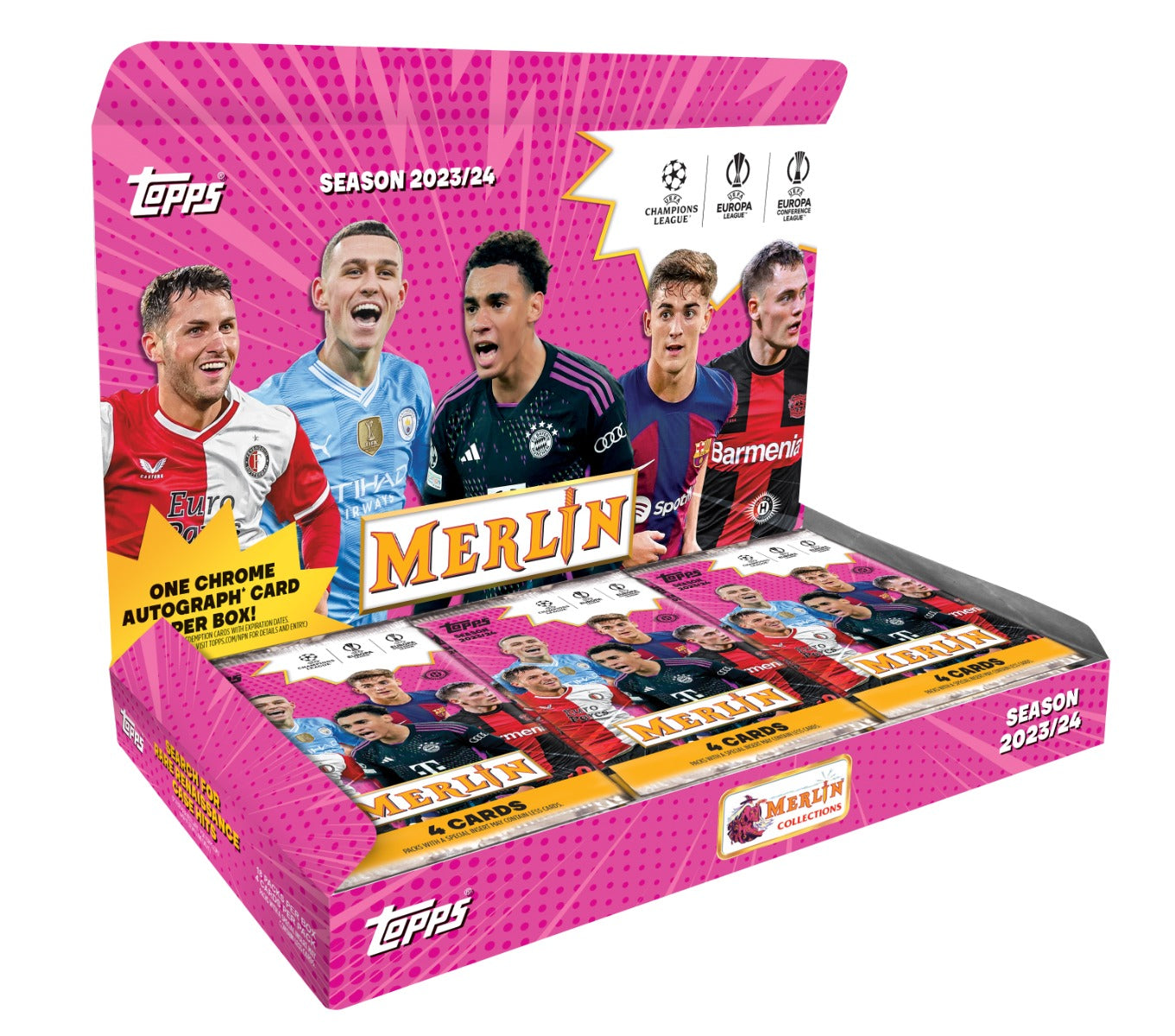 Topps Merlin Chrome 2023/24 Hobby Box