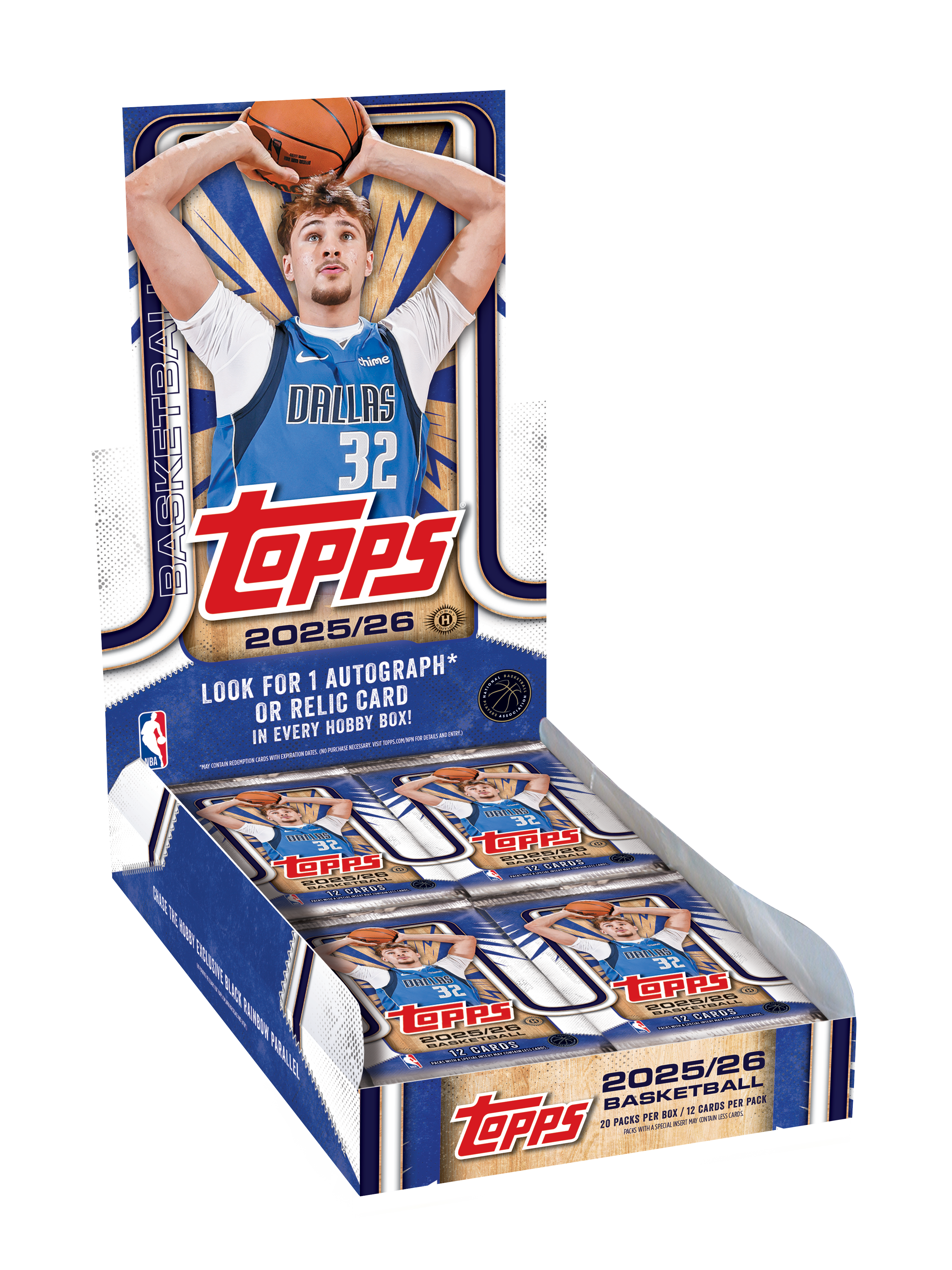 Topps NBA Basketball 2025/26 Hobby Box