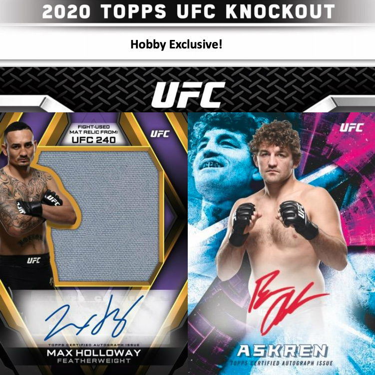 Topps UFC Knockout 2020 Hobby Box