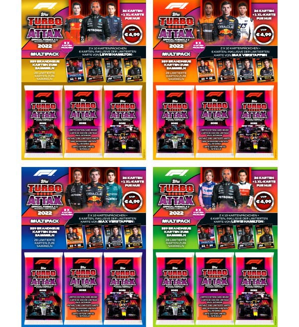 Topps Turbo Attax F1 2022 Multipack