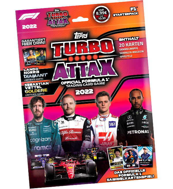 Topps Turbo Attax F1 2022 Starter Pack