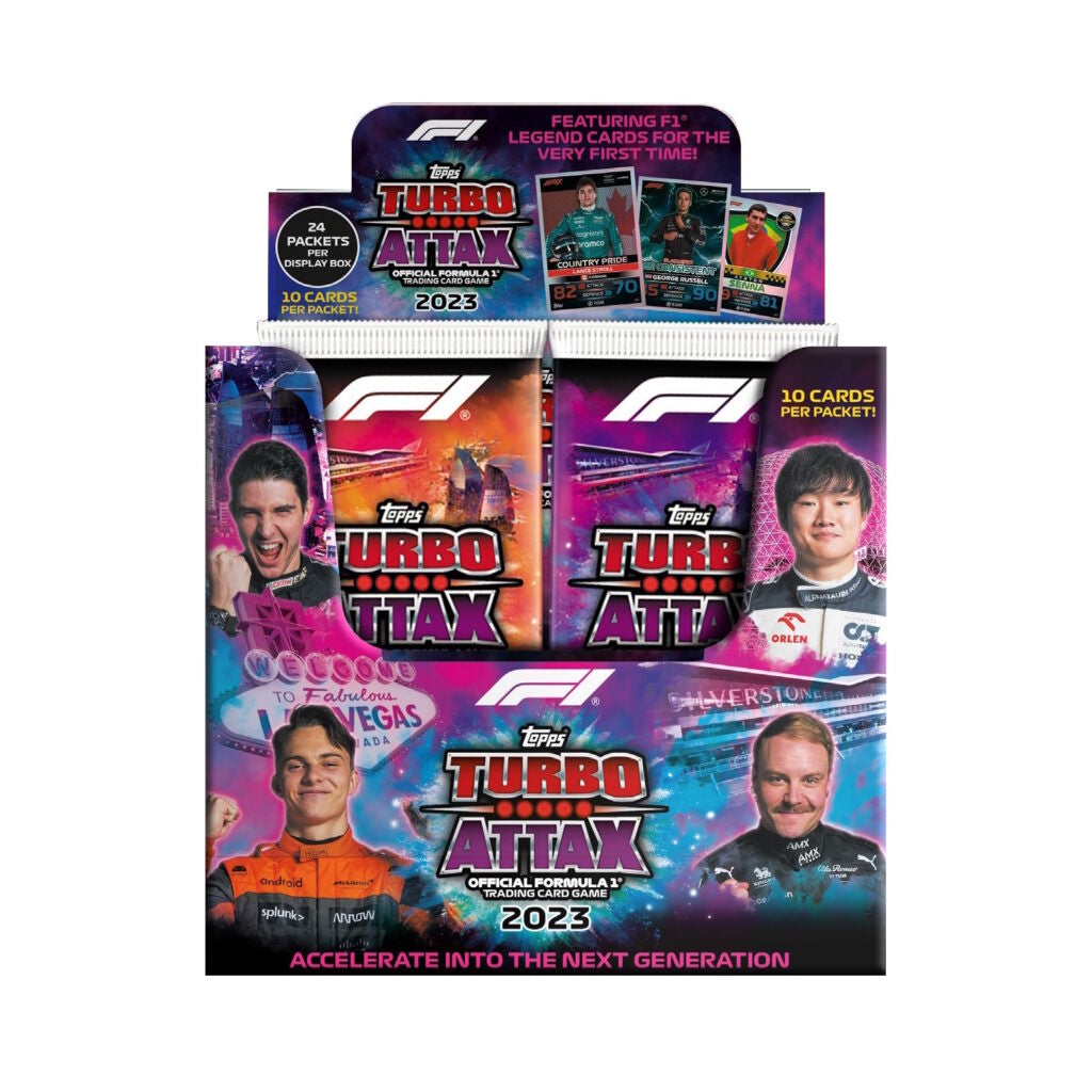 Topps Turbo Attax F1 2023 Display Box