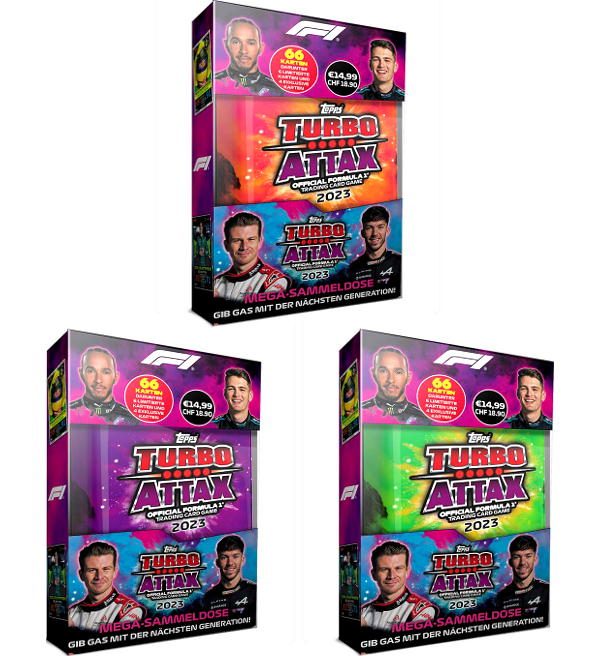 Topps Turbo Attax F1 2023 Mega Tin