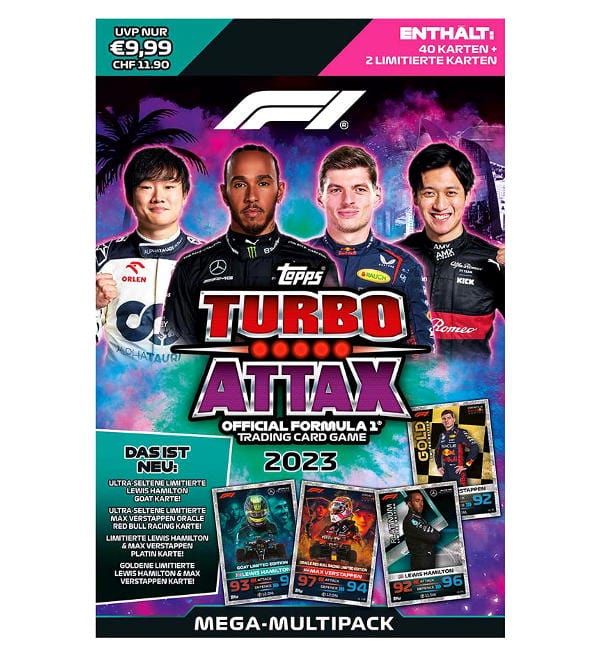 Topps Turbo Attax F1 2023 Mega Multipack