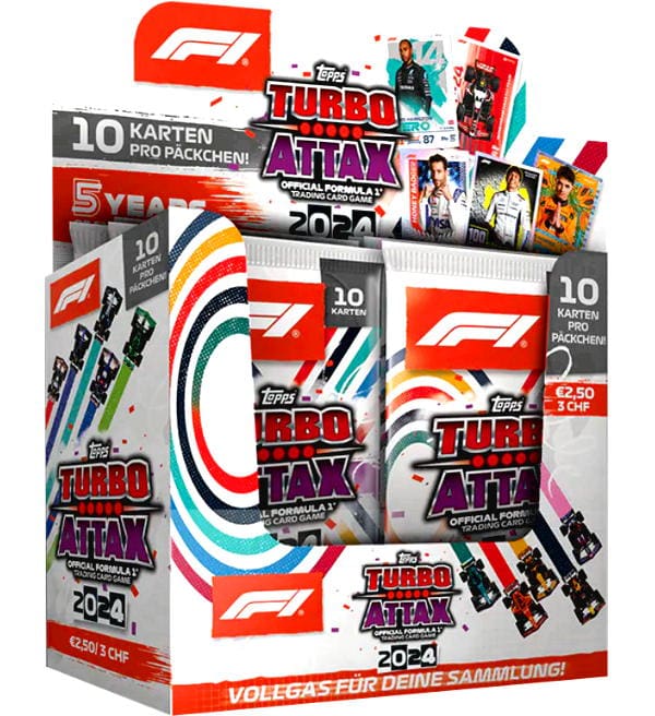 Topps Turbo Attax F1 2024 Display Box