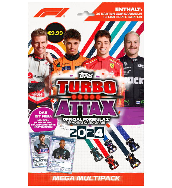 Topps Turbo Attax F1 2024 Mega Multipack
