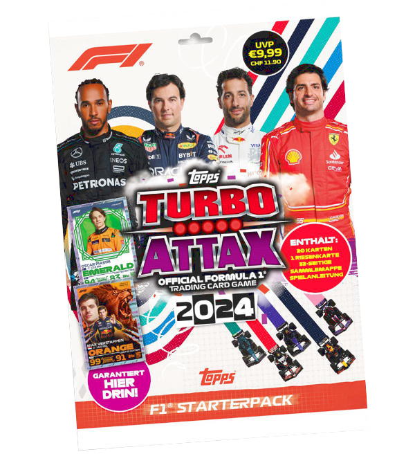 Topps Turbo Attax F1 2024 Starter Pack