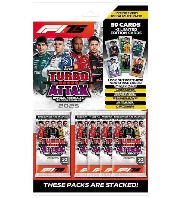 Topps Turbo Attax F1 2025 Mega Multipack