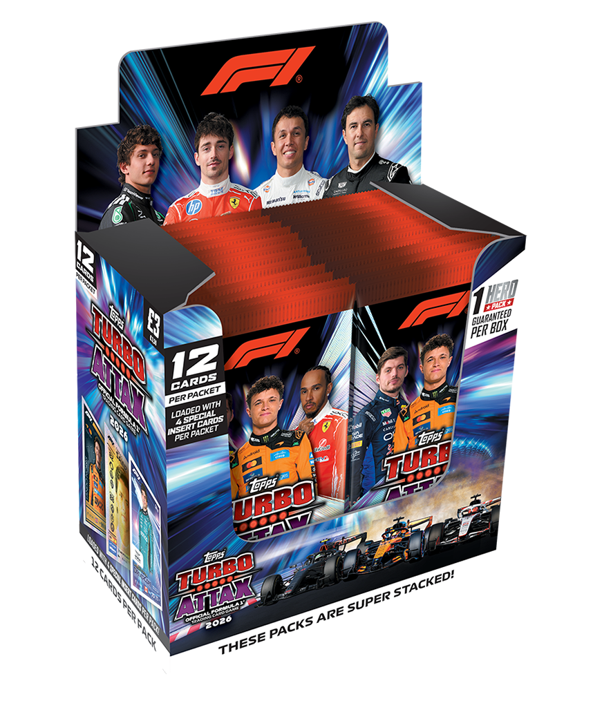Topps Turbo Attax F1 2026 Display Box