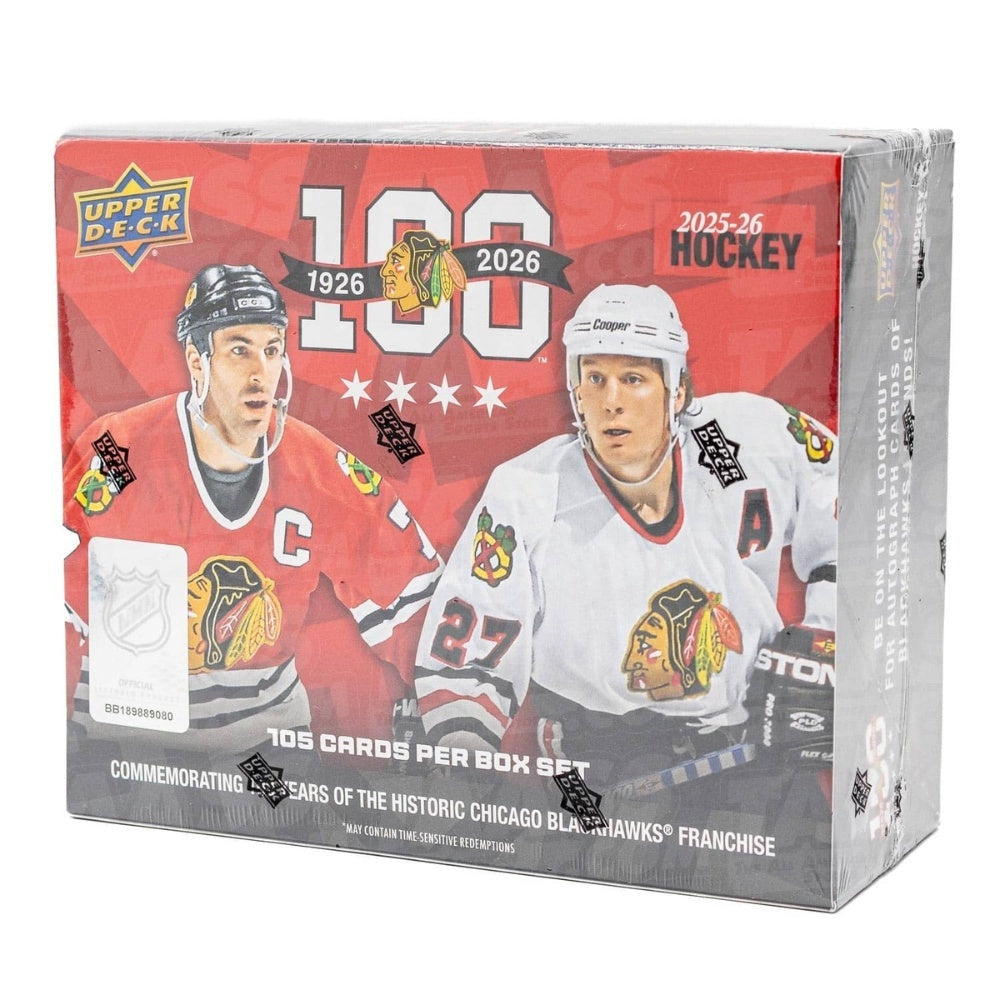 Upper Deck Chicago Blackhawks Centennial 2025/26 Box Set