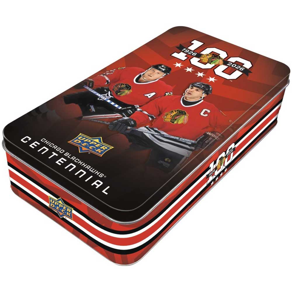 Upper Deck Chicago Blackhawks Centennial 2025/26 Hobby Tin