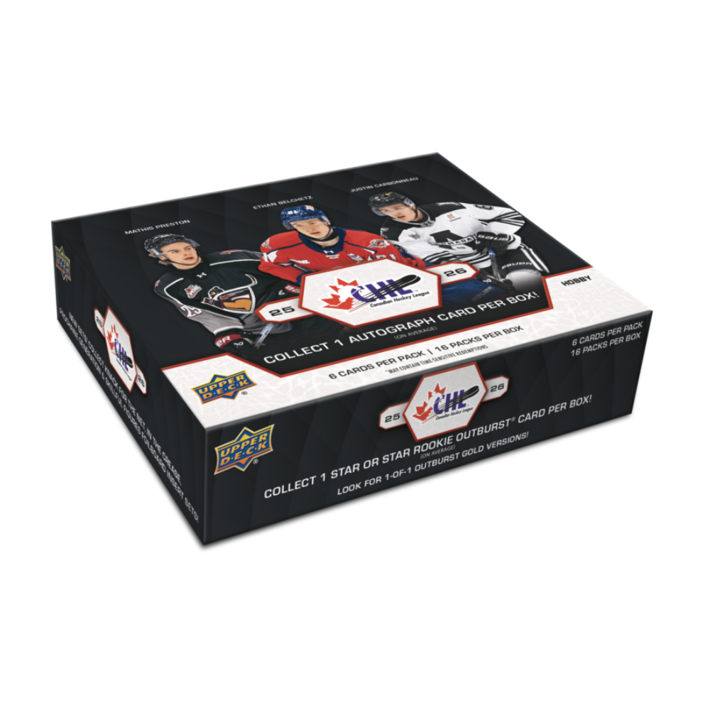 Upper Deck CHL 2025/26 Hobby Box