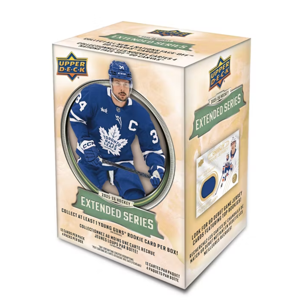 Upper Deck Extended Series 2025/26 Blaster Box