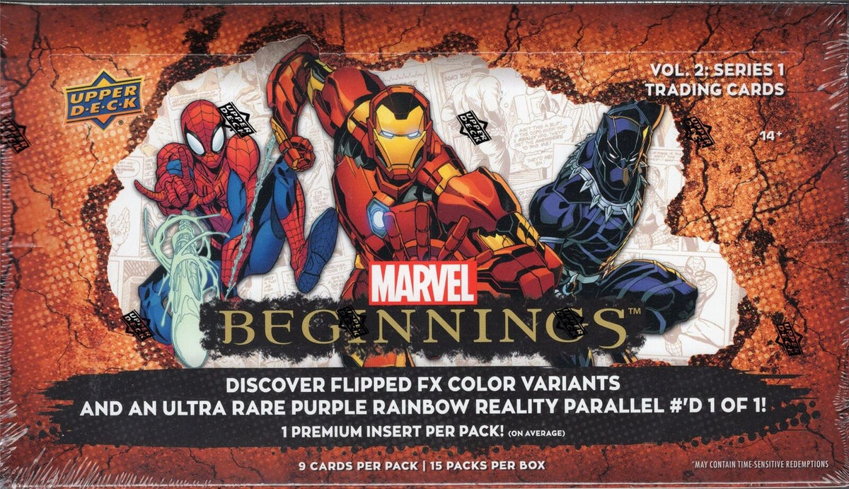 2022 Upper Deck Marvel Beginnings Vol. 2 Hobby Box