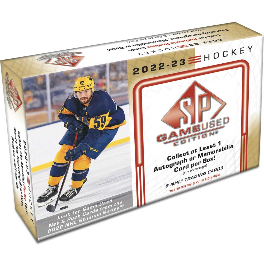 Upper Deck SP Game Used 2022/23 Hobby Box