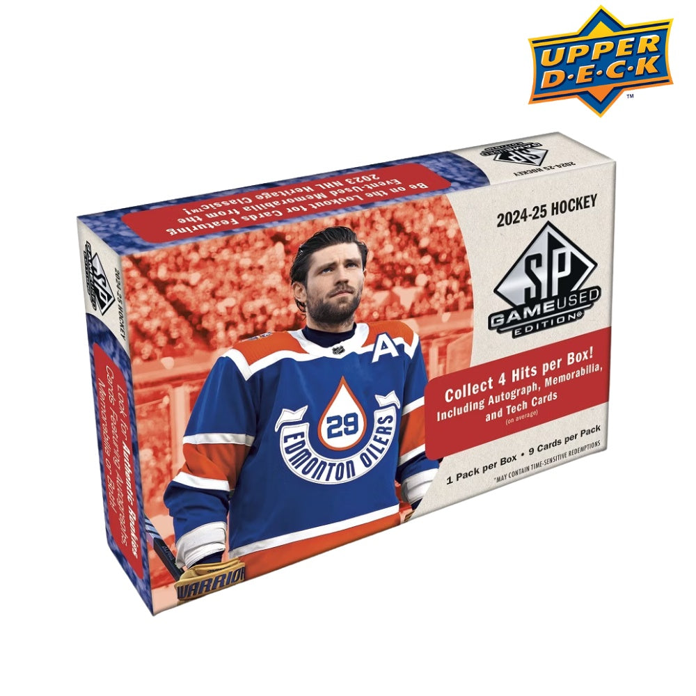 Upper Deck SP Game Used 2024/25 Hobby Box