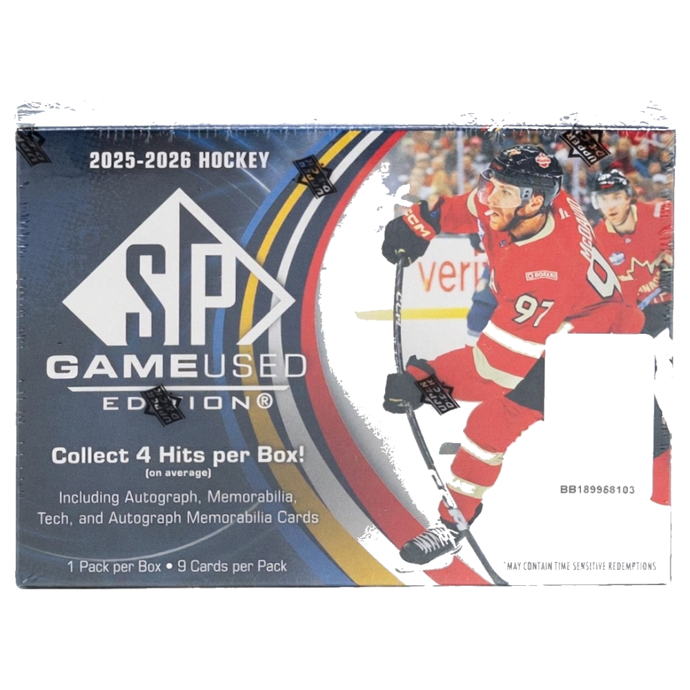 Upper Deck SP Game Used 2025/26 Hobby Box