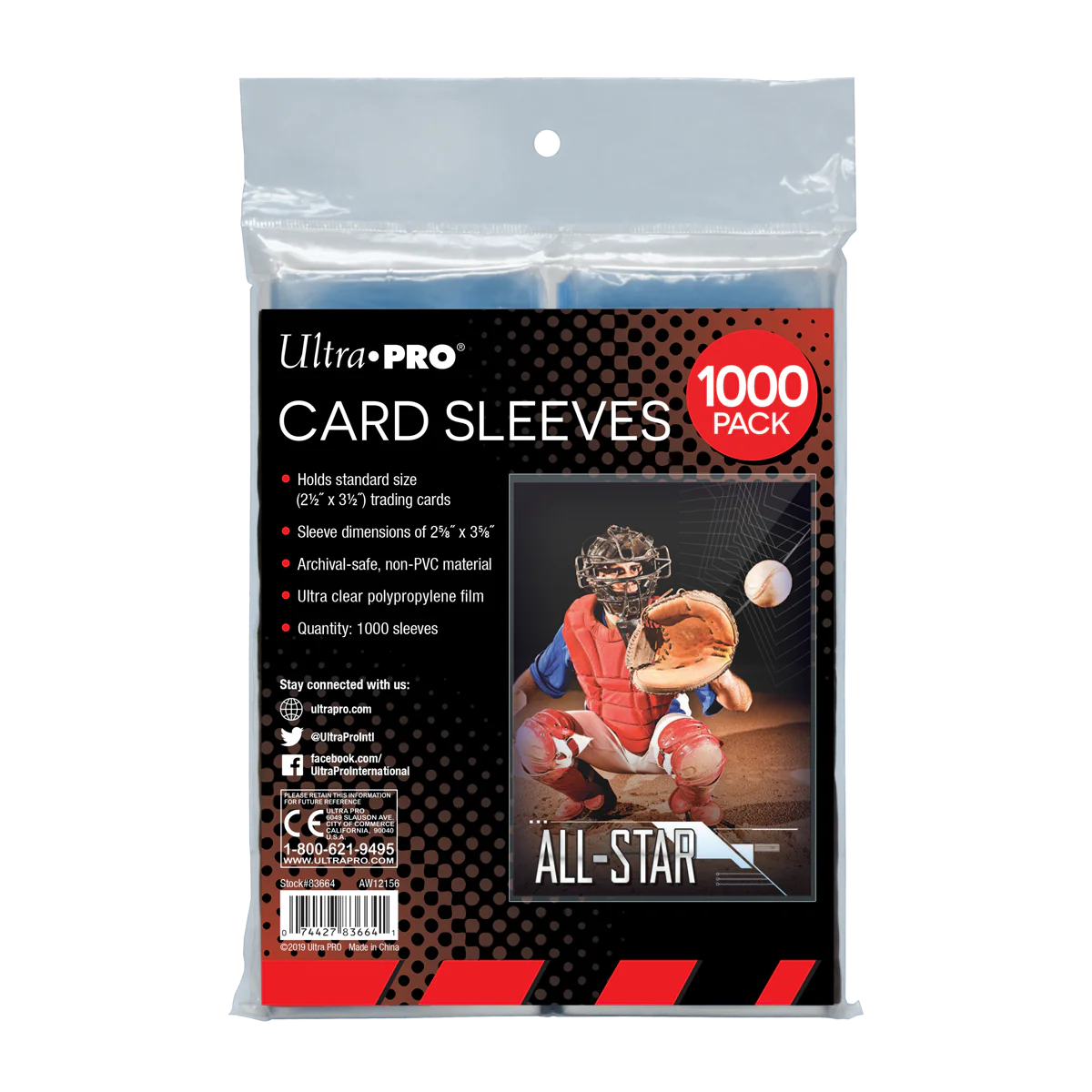 Ultra Pro Penny Sleeves Regular (1000-pack)
