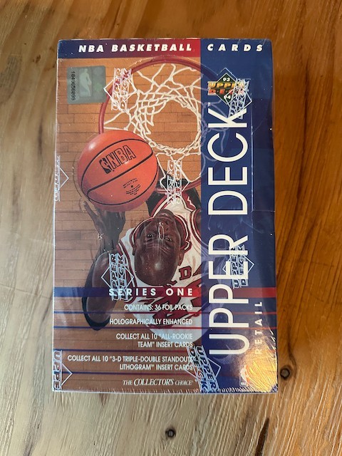 Upper Deck Basketball 1993-94 Series 1 Hobby Box (sealed)